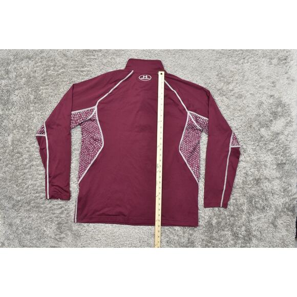 Under Armour Men's L Red Pullover Sweatshirt Loose Missouri State Quarter - Picture 5 of 7